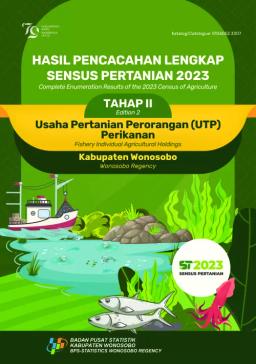 Hasil Pencacahan Lengkap Sensus Pertanian 2023 - Tahap II Usaha Pertanian Perorangan (UTP) Perikanan Kabupaten Wonosobo