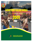 Wonosobo Dalam Angka 2009