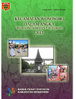 Kecamatan Wonosobo Dalam Angka 2013